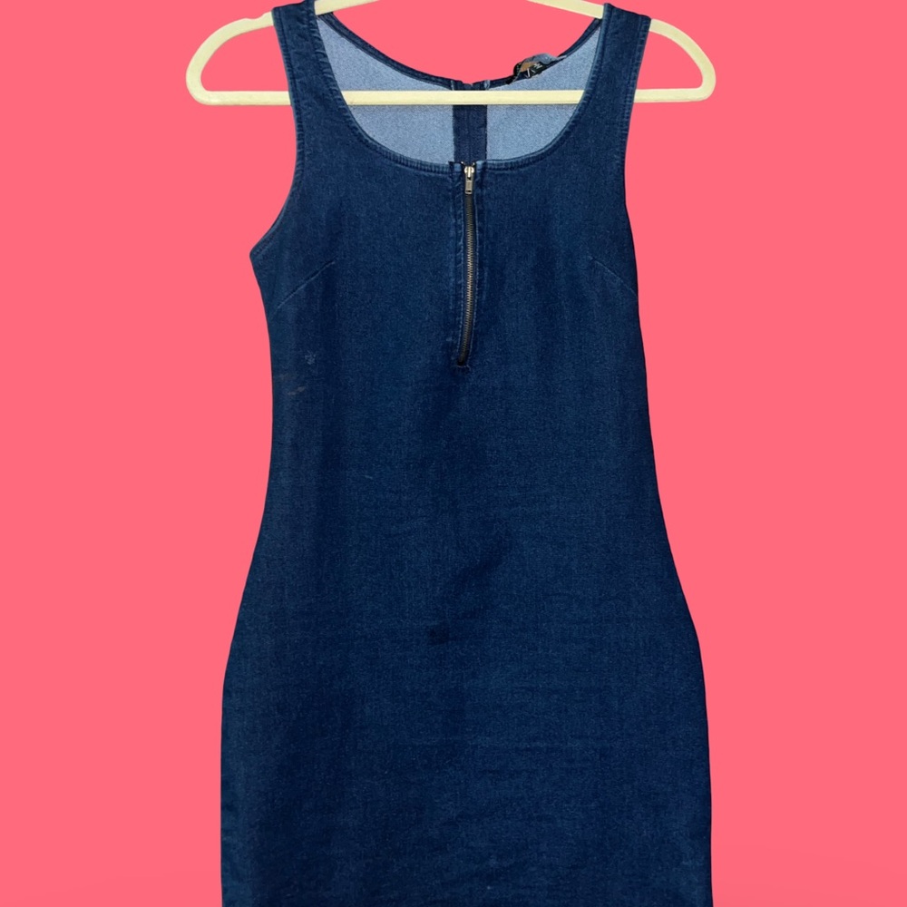 Denim Sleeveless Dress